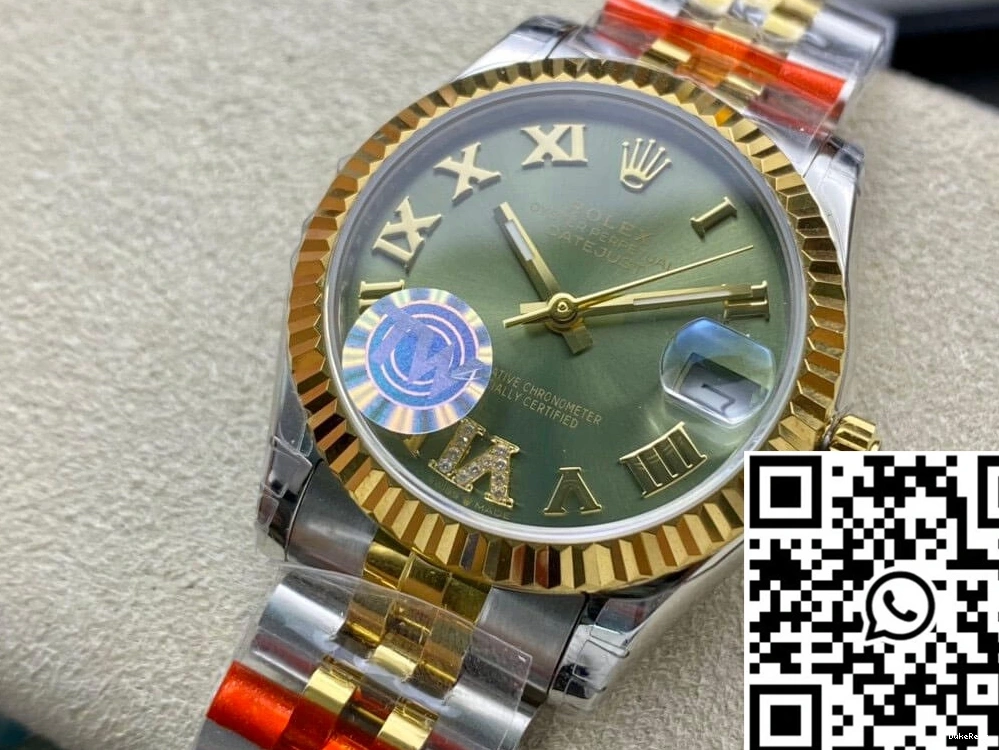 178273 Rolex TW Dial Factory 31MM Green Datejust 0726